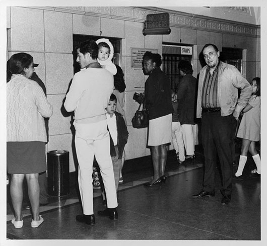 Sam Cherry: Photographs of Charles Bukowski, The Black Cat, and Skid Row, installation view, Track 16 Gallery